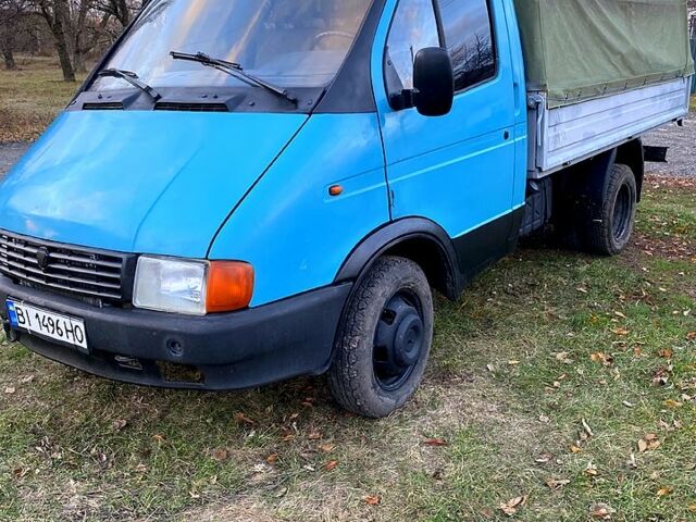 Синий ГАЗ Газель, объемом двигателя 2.4 л и пробегом 670 тыс. км за 2350 $, фото 1 на Automoto.ua