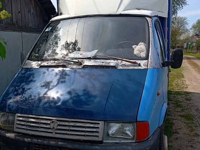 Синий ГАЗ Газель, объемом двигателя 2.4 л и пробегом 100 тыс. км за 1130 $, фото 1 на Automoto.ua