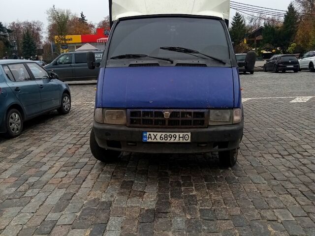 Синий ГАЗ Газель, объемом двигателя 2.7 л и пробегом 300 тыс. км за 1500 $, фото 1 на Automoto.ua