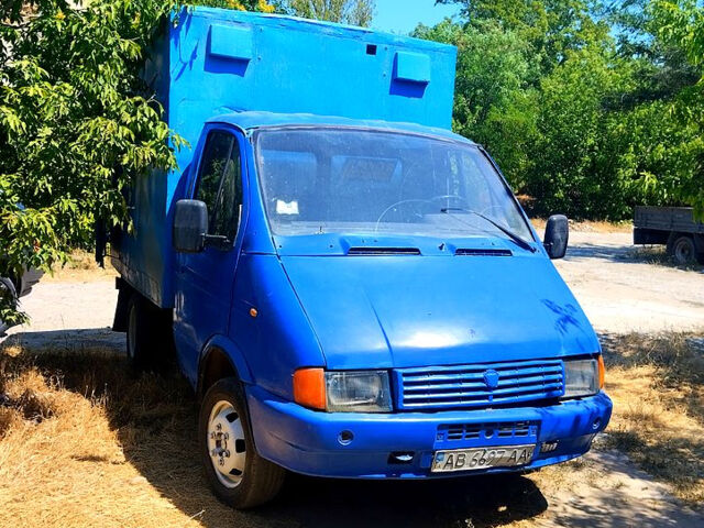Синий ГАЗ Газель, объемом двигателя 2.4 л и пробегом 222 тыс. км за 1200 $, фото 1 на Automoto.ua
