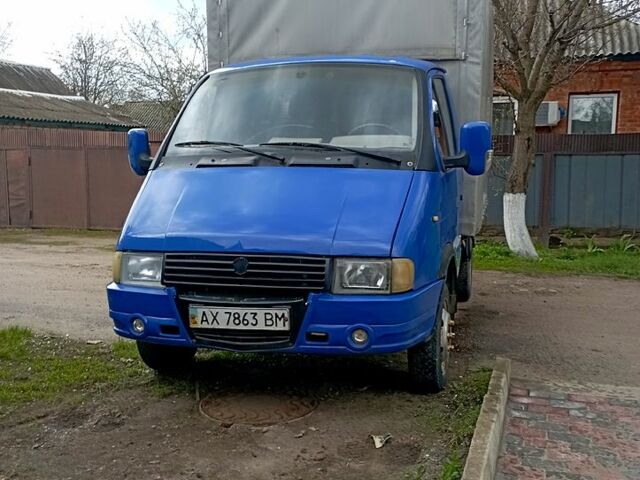 Синий ГАЗ Газель, объемом двигателя 2.3 л и пробегом 160 тыс. км за 3200 $, фото 1 на Automoto.ua