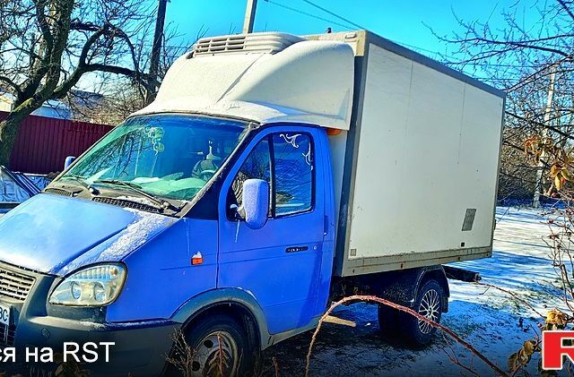 Синий ГАЗ Газель, объемом двигателя 2.3 л и пробегом 120 тыс. км за 4000 $, фото 1 на Automoto.ua