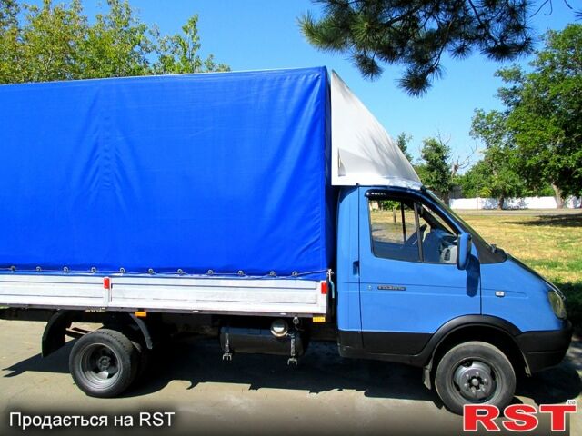 Синий ГАЗ Газель, объемом двигателя 2.3 л и пробегом 310 тыс. км за 3300 $, фото 1 на Automoto.ua