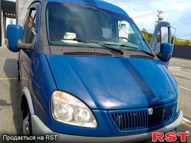 Синий ГАЗ Газель, объемом двигателя 2.3 л и пробегом 220 тыс. км за 3500 $, фото 1 на Automoto.ua