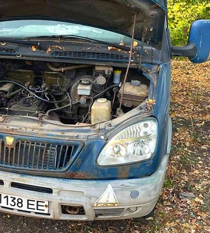 Синий ГАЗ Газель, объемом двигателя 2.5 л и пробегом 0 тыс. км за 1400 $, фото 1 на Automoto.ua