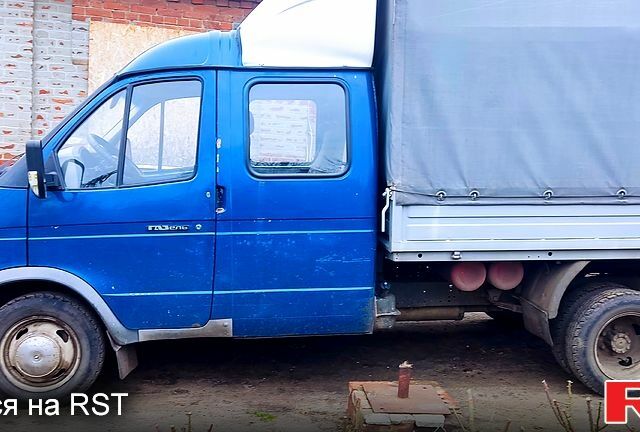 Синий ГАЗ Газель, объемом двигателя 24 л и пробегом 158 тыс. км за 6000 $, фото 1 на Automoto.ua