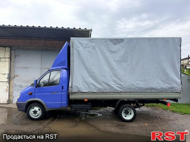 Синий ГАЗ Газель, объемом двигателя 2.5 л и пробегом 185 тыс. км за 4500 $, фото 1 на Automoto.ua