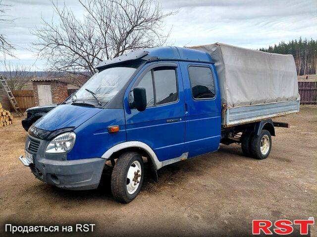 Синий ГАЗ Газель, объемом двигателя 2.3 л и пробегом 200 тыс. км за 2600 $, фото 1 на Automoto.ua