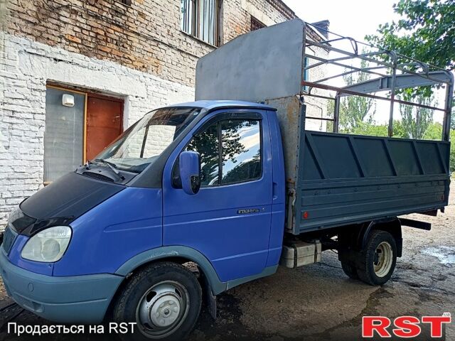 Синий ГАЗ Газель, объемом двигателя 2.5 л и пробегом 308 тыс. км за 5000 $, фото 1 на Automoto.ua