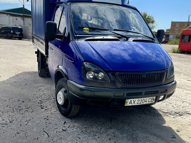 Синий ГАЗ Газель, объемом двигателя 2.5 л и пробегом 240 тыс. км за 2500 $, фото 1 на Automoto.ua