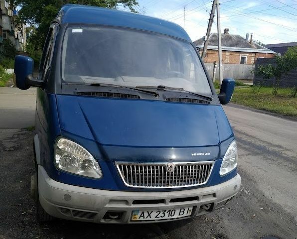Синий ГАЗ Газель, объемом двигателя 2.5 л и пробегом 80 тыс. км за 3300 $, фото 1 на Automoto.ua