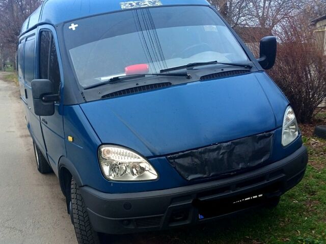 Синий ГАЗ Газель, объемом двигателя 2.9 л и пробегом 134 тыс. км за 2300 $, фото 1 на Automoto.ua