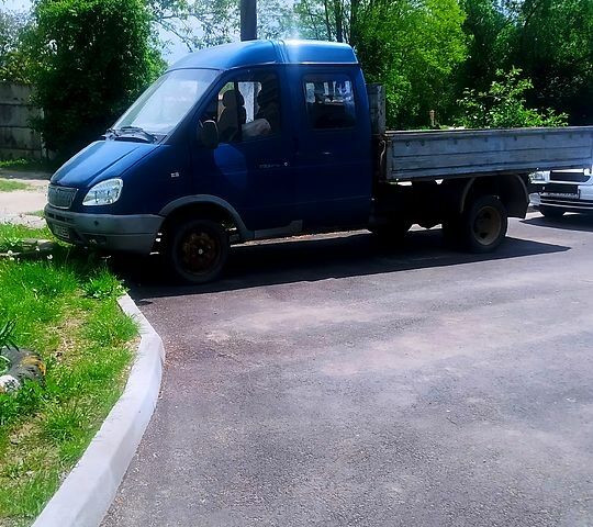 Синий ГАЗ Газель, объемом двигателя 2.3 л и пробегом 220 тыс. км за 3499 $, фото 1 на Automoto.ua