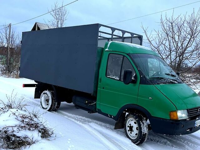 Зеленый ГАЗ Газель, объемом двигателя 2.3 л и пробегом 250 тыс. км за 1500 $, фото 1 на Automoto.ua