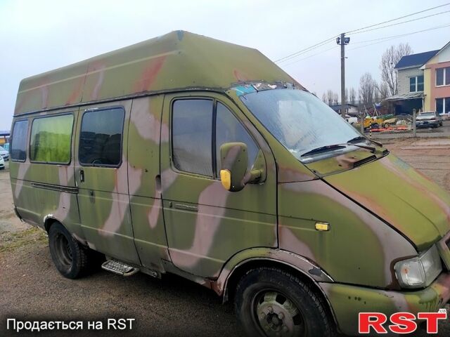 Зеленый ГАЗ Газель, объемом двигателя 2.3 л и пробегом 550 тыс. км за 1600 $, фото 1 на Automoto.ua