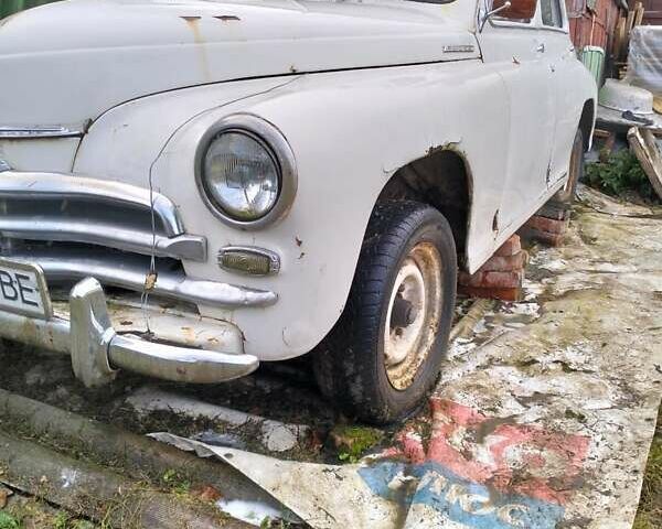 Белый ГАЗ М20 «Победа», объемом двигателя 2.5 л и пробегом 10 тыс. км за 3500 $, фото 1 на Automoto.ua