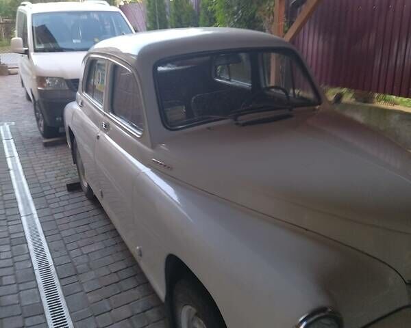 Белый ГАЗ М20 «Победа», объемом двигателя 2.4 л и пробегом 97 тыс. км за 2990 $, фото 1 на Automoto.ua