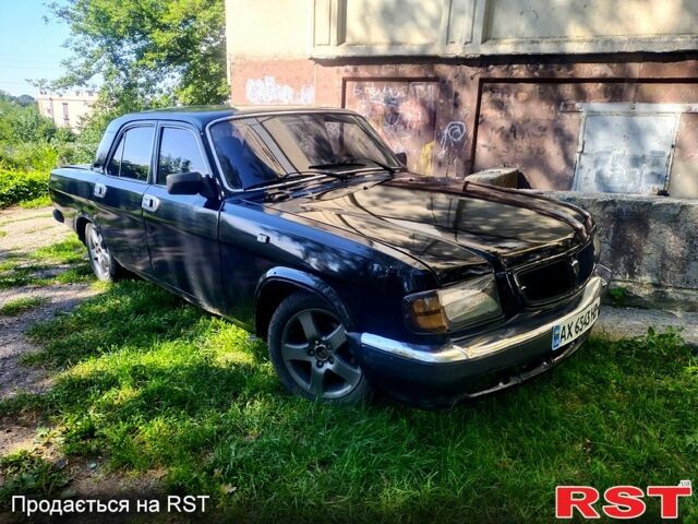 Черный ГАЗ Волга, объемом двигателя 2.4 л и пробегом 200 тыс. км за 650 $, фото 1 на Automoto.ua