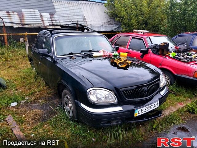 Черный ГАЗ Волга, объемом двигателя 2.3 л и пробегом 258 тыс. км за 550 $, фото 1 на Automoto.ua