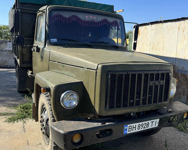 Зеленый ГАЗ САЗ 3507, объемом двигателя 4.75 л и пробегом 100 тыс. км за 8000 $, фото 1 на Automoto.ua