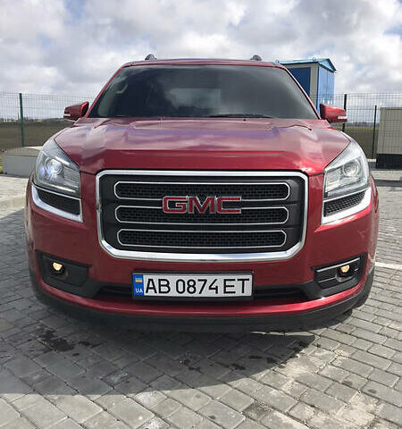 Червоний ДжіЕмСі Acadia, об'ємом двигуна 3.6 л та пробігом 164 тис. км за 14200 $, фото 1 на Automoto.ua