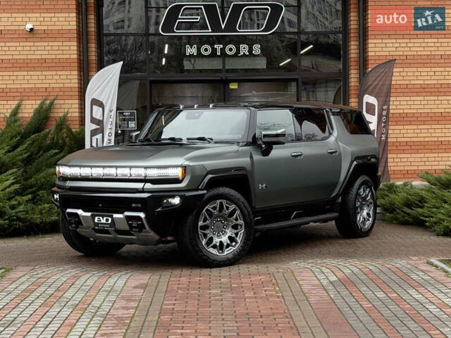 Зеленый ДжиЭмСи Hummer EV SUV, объемом двигателя 0 л и пробегом 4 тыс. км за 145000 $, фото 1 на Automoto.ua
