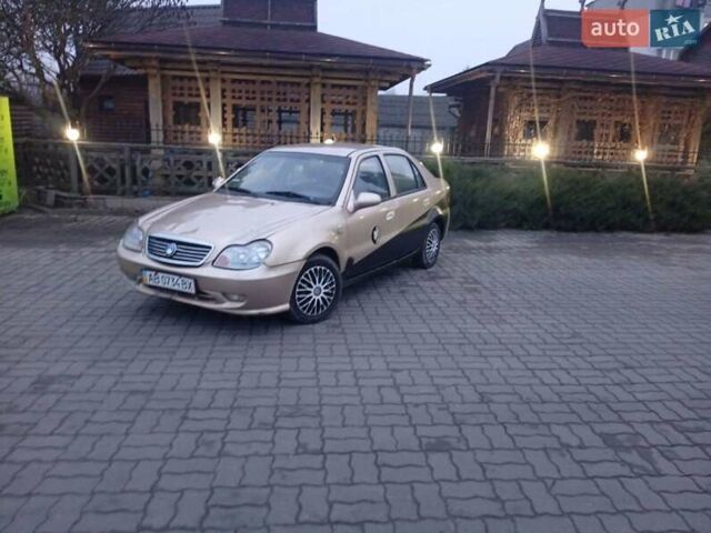 Жовтий Джилі ЦК-2, об'ємом двигуна 1.34 л та пробігом 65 тис. км за 1150 $, фото 1 на Automoto.ua