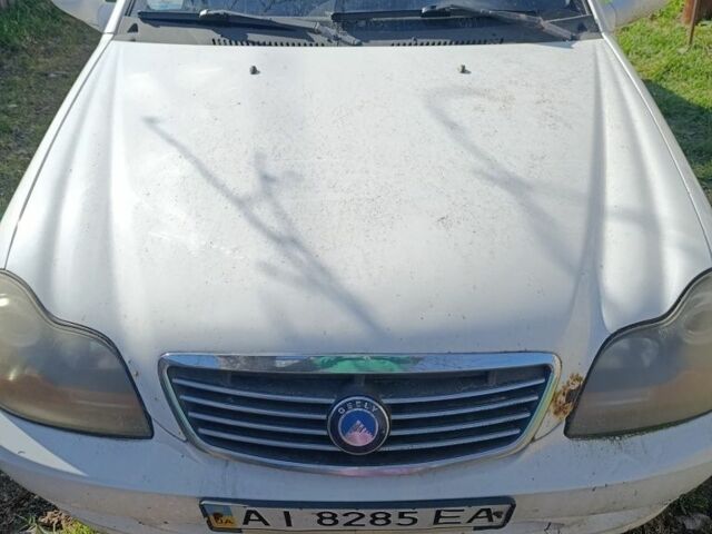 Белый Джили ЦК, объемом двигателя 1.5 л и пробегом 250 тыс. км за 1300 $, фото 1 на Automoto.ua