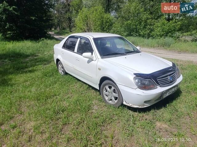 Білий Джилі ЦК, об'ємом двигуна 1.5 л та пробігом 97 тис. км за 1600 $, фото 1 на Automoto.ua