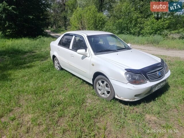 Білий Джилі ЦК, об'ємом двигуна 1.5 л та пробігом 97 тис. км за 1600 $, фото 1 на Automoto.ua