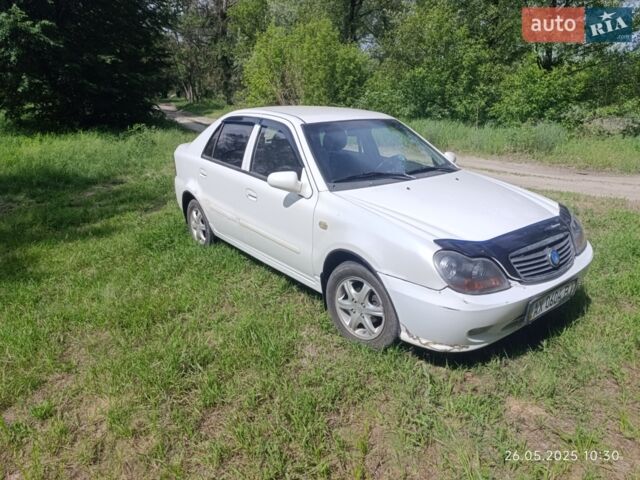 Білий Джилі ЦК, об'ємом двигуна 1.5 л та пробігом 97 тис. км за 1600 $, фото 1 на Automoto.ua