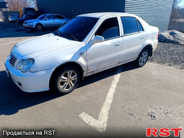 Белый Джили ЦК, объемом двигателя 1.5 л и пробегом 114 тыс. км за 1350 $, фото 1 на Automoto.ua