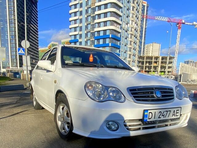 Белый Джили ЦК, объемом двигателя 1.5 л и пробегом 185 тыс. км за 3150 $, фото 1 на Automoto.ua