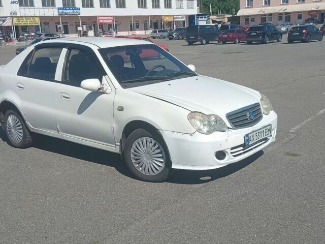Белый Джили ЦК, объемом двигателя 1.5 л и пробегом 186 тыс. км за 1300 $, фото 1 на Automoto.ua
