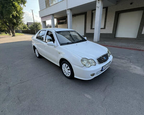 Белый Джили ЦК, объемом двигателя 1.5 л и пробегом 250 тыс. км за 1950 $, фото 1 на Automoto.ua