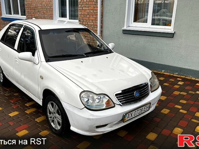 Белый Джили ЦК, объемом двигателя 1.5 л и пробегом 106 тыс. км за 1500 $, фото 1 на Automoto.ua