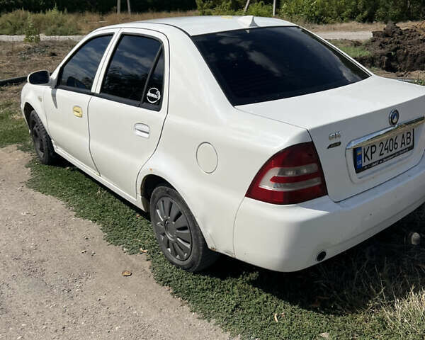 Белый Джили ЦК, объемом двигателя 1.5 л и пробегом 250 тыс. км за 2000 $, фото 1 на Automoto.ua