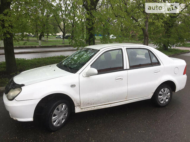 Белый Джили ЦК, объемом двигателя 1.5 л и пробегом 100 тыс. км за 1800 $, фото 1 на Automoto.ua