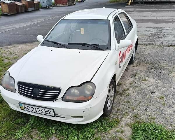 Білий Джилі ЦК, об'ємом двигуна 1.5 л та пробігом 242 тис. км за 1999 $, фото 1 на Automoto.ua