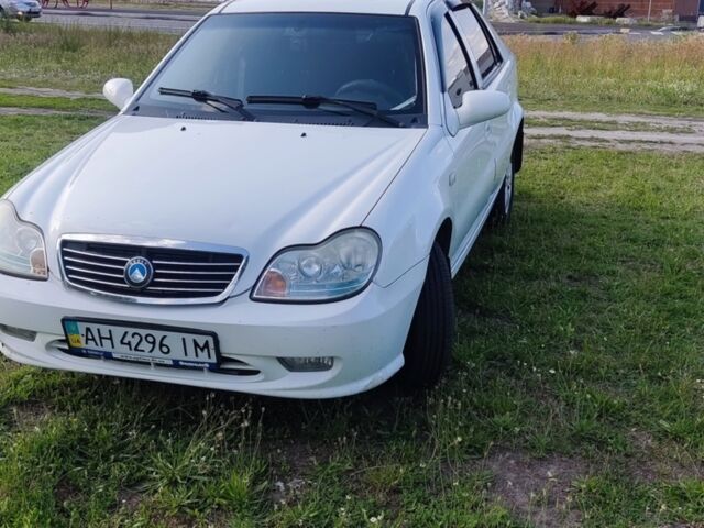 Белый Джили ЦК, объемом двигателя 1.5 л и пробегом 100 тыс. км за 2144 $, фото 1 на Automoto.ua