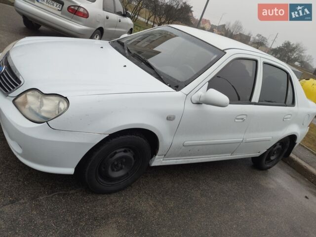 Белый Джили ЦК, объемом двигателя 1.5 л и пробегом 160 тыс. км за 2400 $, фото 1 на Automoto.ua