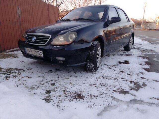 Черный Джили ЦК, объемом двигателя 1.3 л и пробегом 100 тыс. км за 1067 $, фото 1 на Automoto.ua