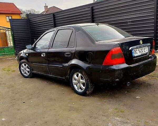 Черный Джили ЦК, объемом двигателя 1.3 л и пробегом 125 тыс. км за 1350 $, фото 1 на Automoto.ua