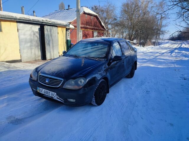 Черный Джили ЦК, объемом двигателя 1.5 л и пробегом 96 тыс. км за 850 $, фото 1 на Automoto.ua