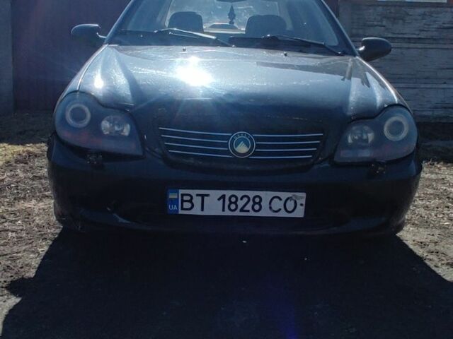 Черный Джили ЦК, объемом двигателя 1.5 л и пробегом 218 тыс. км за 1150 $, фото 1 на Automoto.ua