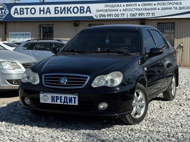 Черный Джили ЦК, объемом двигателя 1.5 л и пробегом 77 тыс. км за 3050 $, фото 1 на Automoto.ua