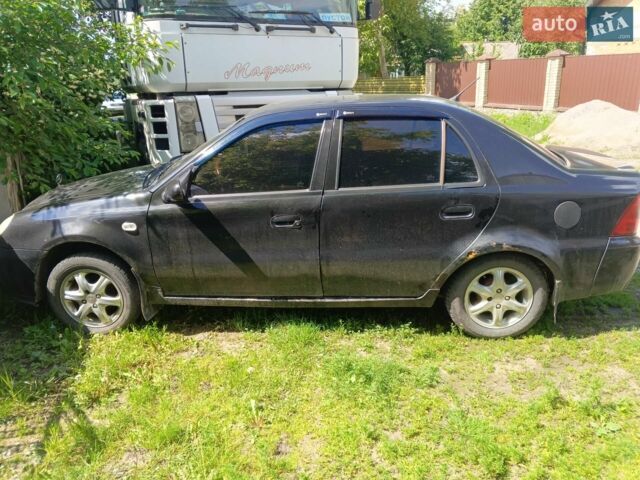 Черный Джили ЦК, объемом двигателя 1.5 л и пробегом 220 тыс. км за 800 $, фото 1 на Automoto.ua