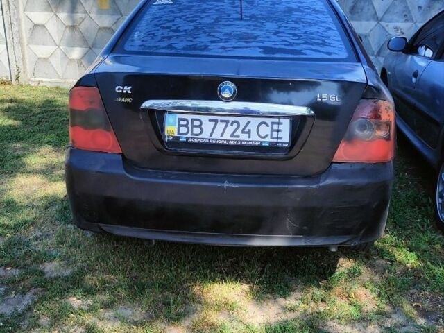 Черный Джили ЦК, объемом двигателя 1.5 л и пробегом 300 тыс. км за 380 $, фото 1 на Automoto.ua