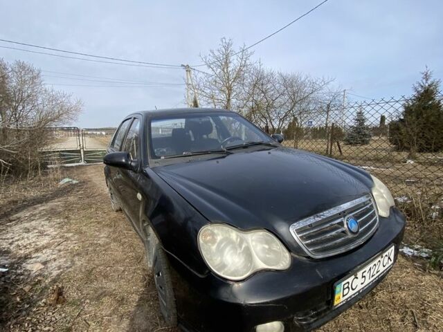 Черный Джили ЦК, объемом двигателя 1.5 л и пробегом 72 тыс. км за 1490 $, фото 1 на Automoto.ua