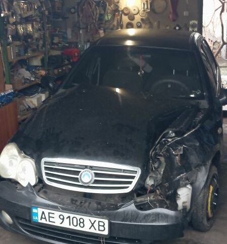 Черный Джили ЦК, объемом двигателя 1.5 л и пробегом 178 тыс. км за 700 $, фото 1 на Automoto.ua